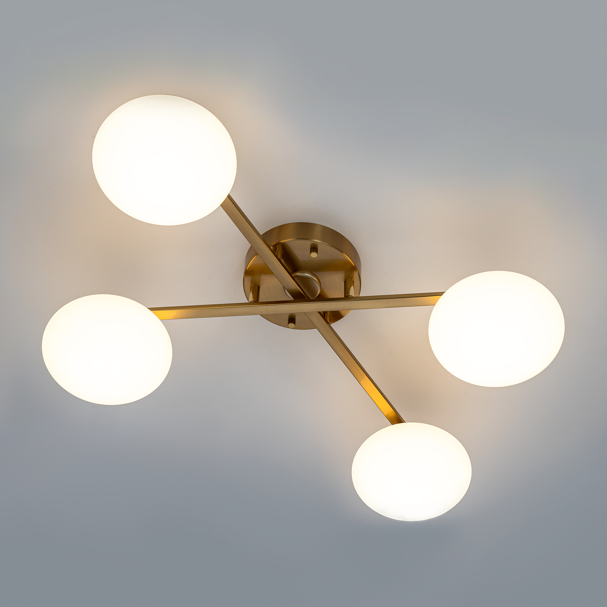 Citilux ATMAN SMART CL226A143 RGB LED Умная люстра Бронза арт. 89434