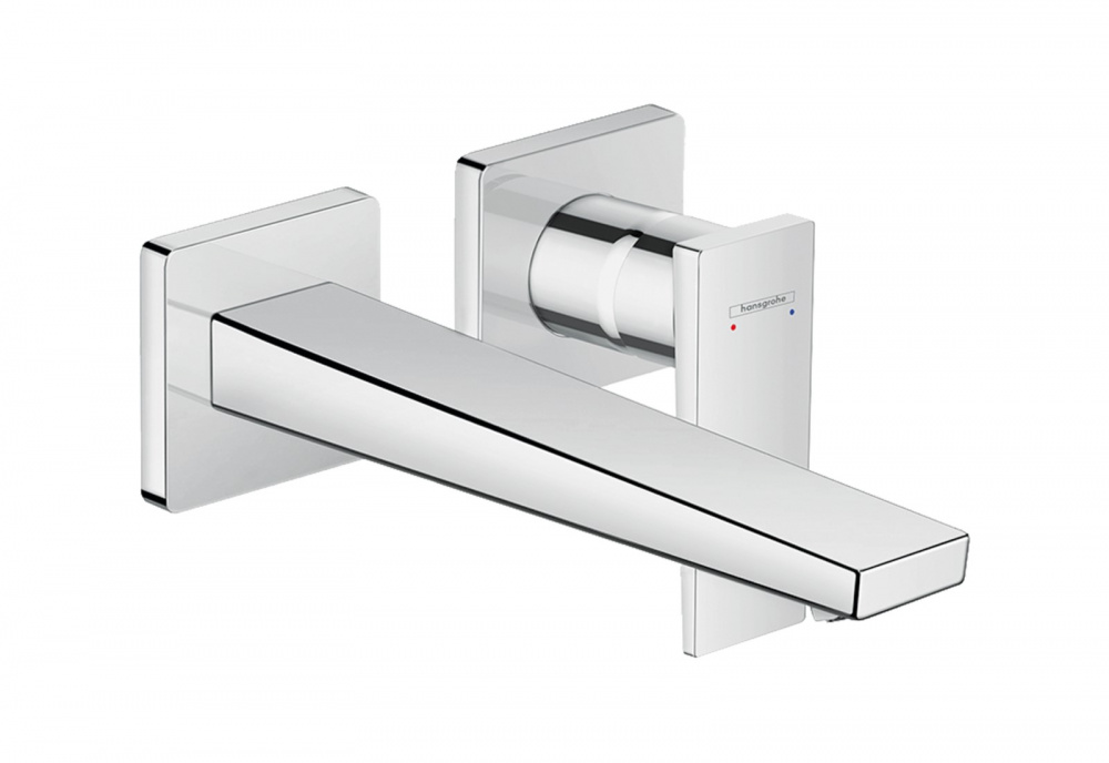 HANSGROHE METROPOL Смеситель для раковины, однорычажный, излив 225 мм, СМ, 5 л/мин, хром арт. 35226