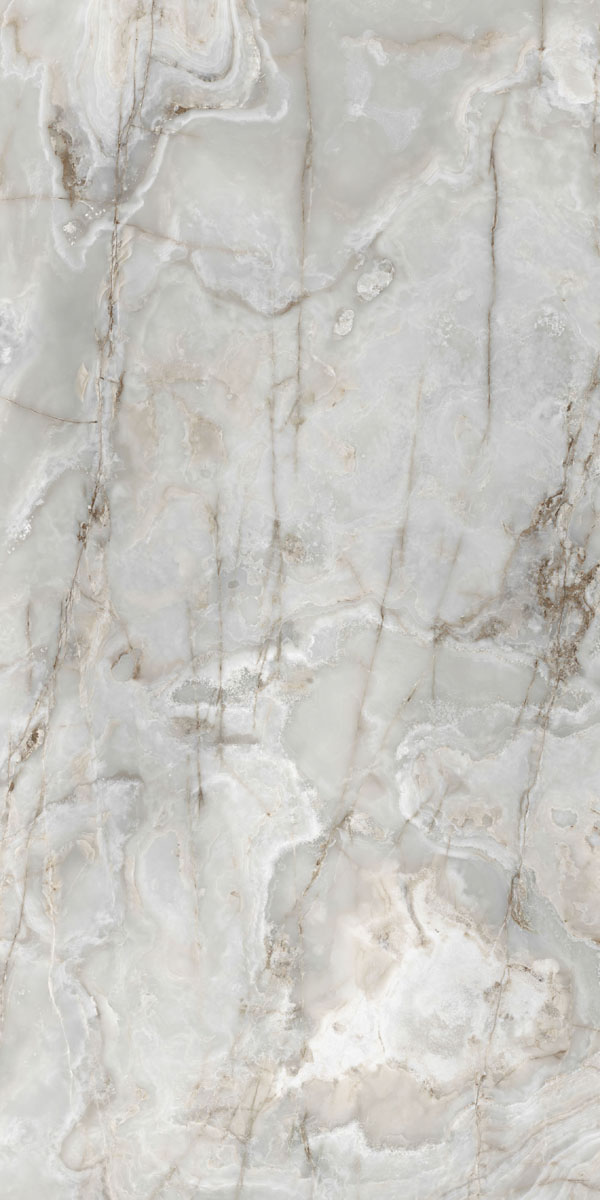 Керамогранит  ONYX&MORE SILVER ONYX GLO 6MM R 160X320 арт. 83989