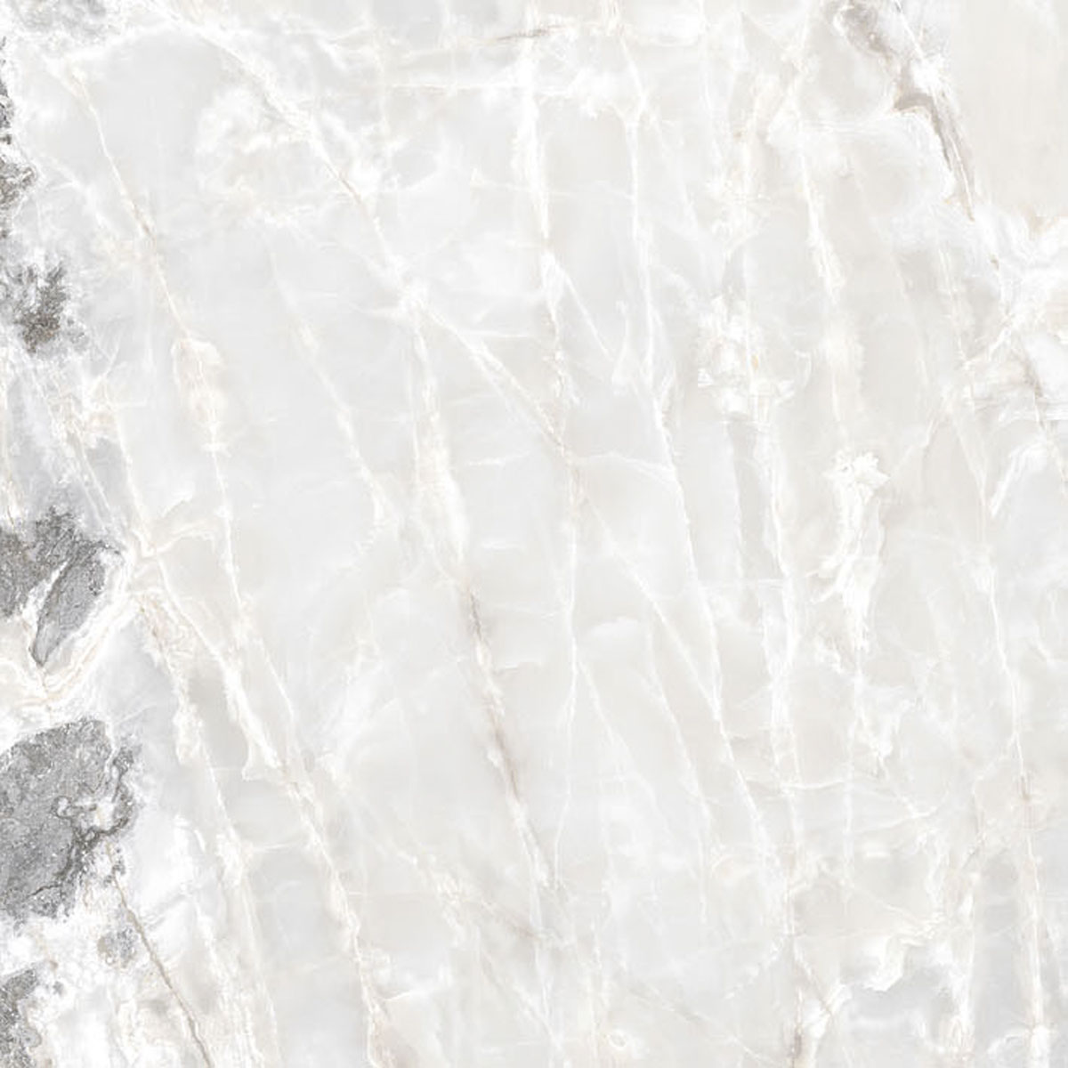 Керамогранит  ONYX&MORE WHITE BLEND GLO 6MM 80x80 RET арт. 84045
