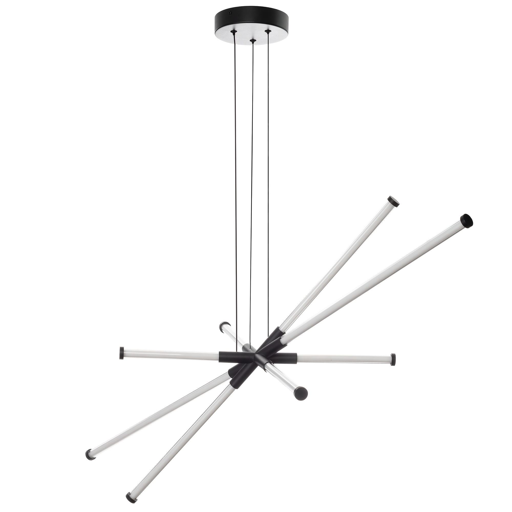 Citilux LUCIA CL217181 Люстра светодиодная подвесная Чёрная арт. 89463