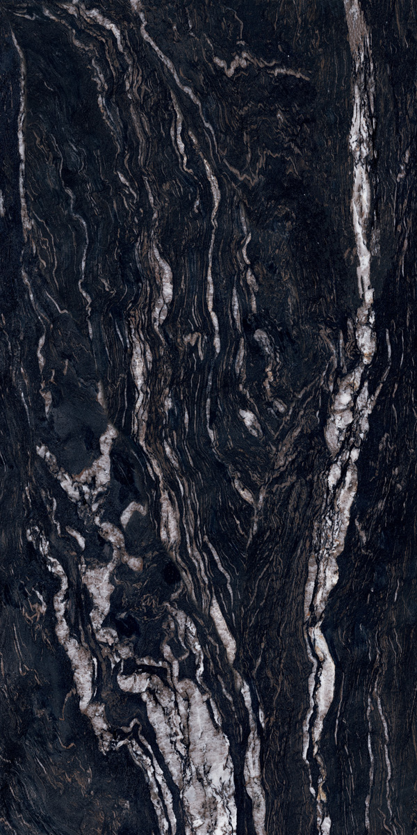 Керамическая плитка SENSI GEMS TITANIUM BLACK RET 60X120 арт. 83945