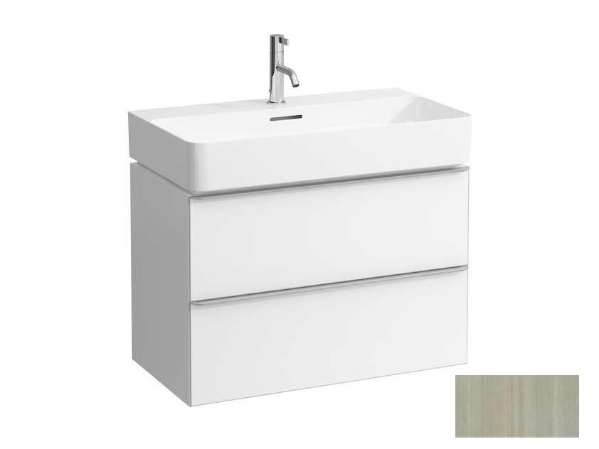 LAUFEN SPACE Шкафчик под раковину, два ящика, для раковины 81028.5, светлый орех арт. 33209