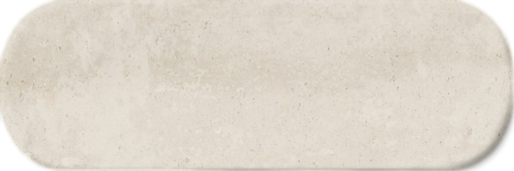 Керамогранит ФИЛ Ово Слоновая кость/FEEL OVO Ivory Brillo 5x15 арт. 212505