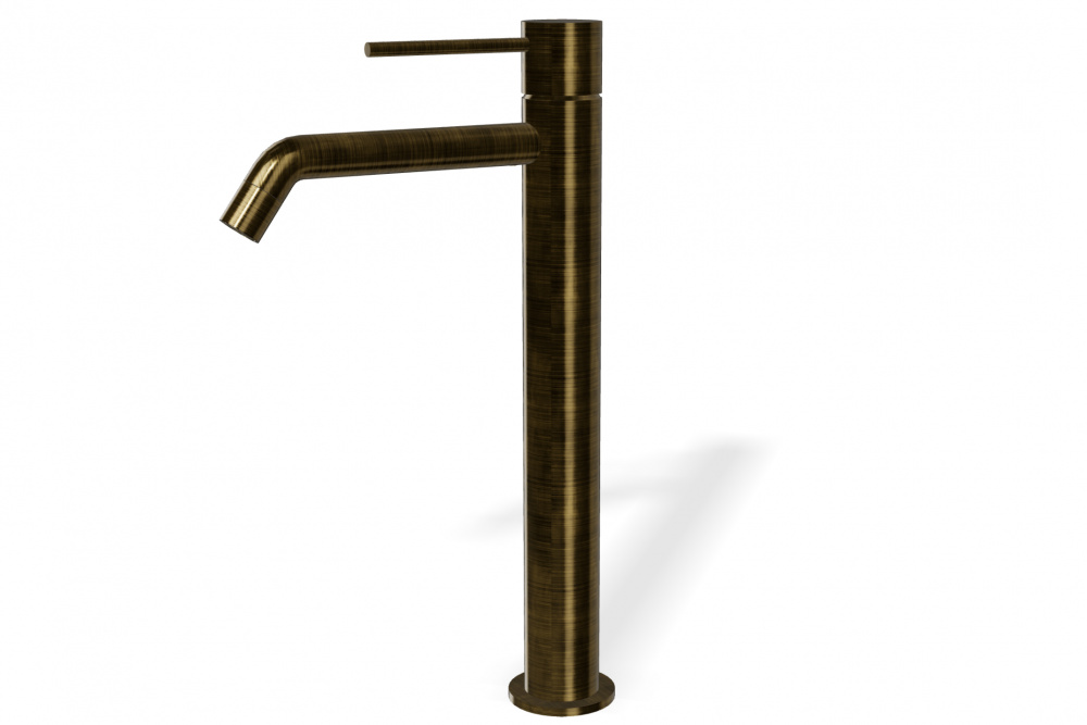 TREEMME Up+ Смеситель для раковины 231, без ДК, вынос 149 мм, US Brushed bronze арт. 35668