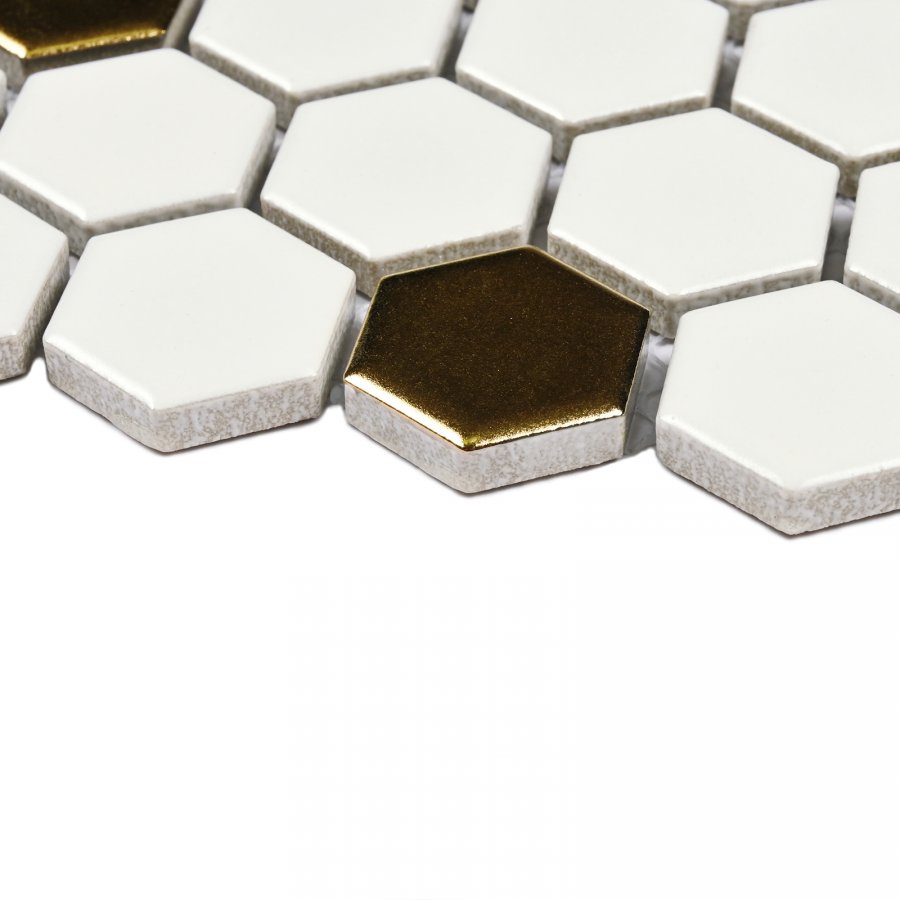 Плитка декоративная керамическая Babylon Gold matt 6*23*26 260*300 арт. 90279