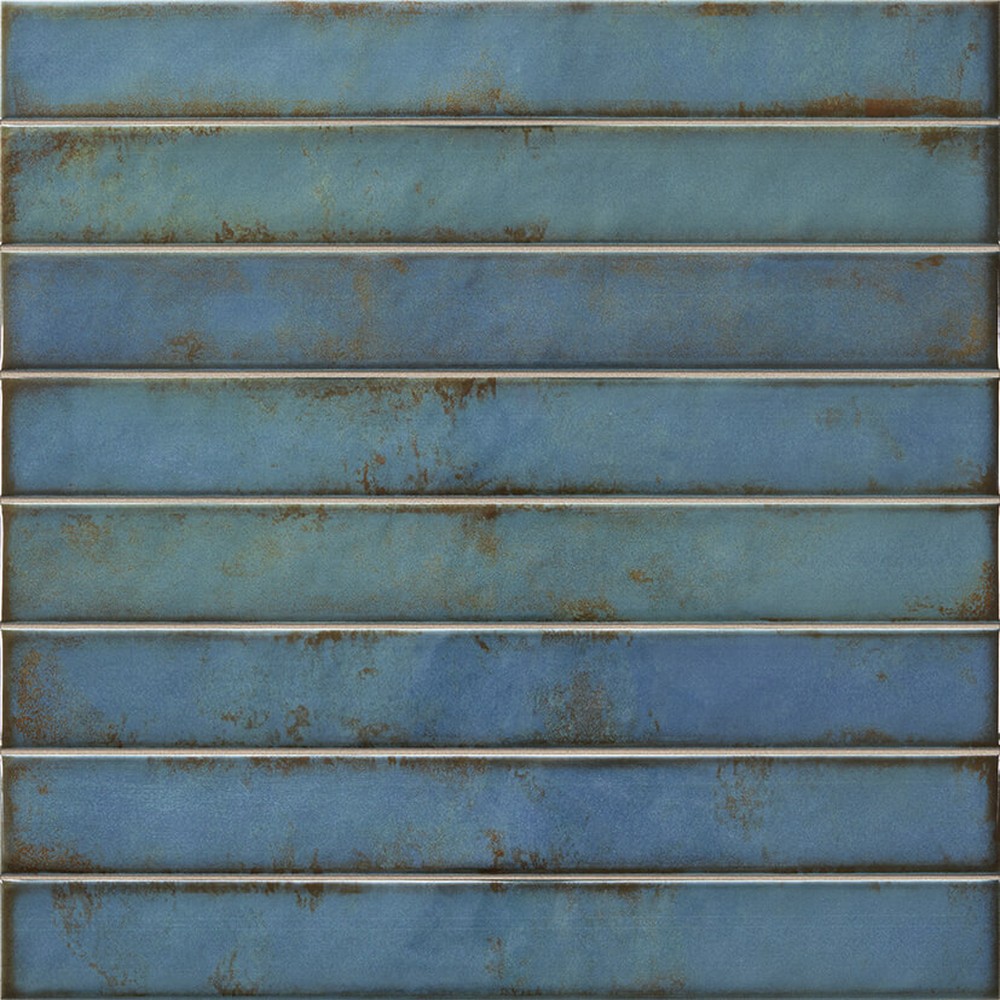 Плитка Brick Raku Turquoise 35х35 см арт. 128503