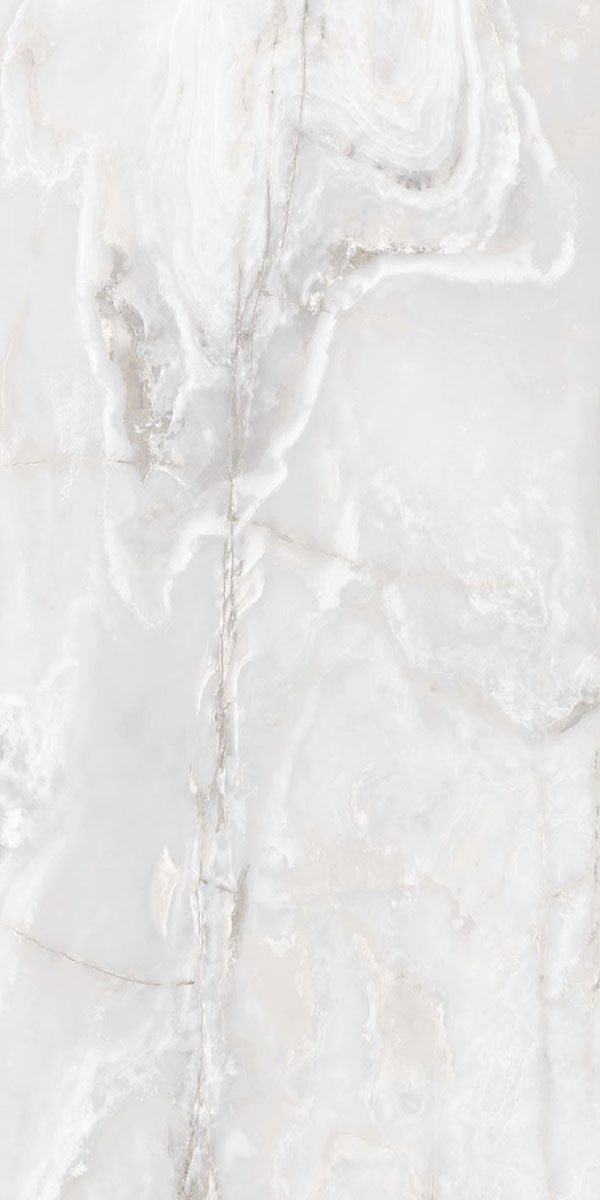Керамогранит  ONYX&MORE WHITE ONYX GLO 6MM R  60x120 арт. 84053