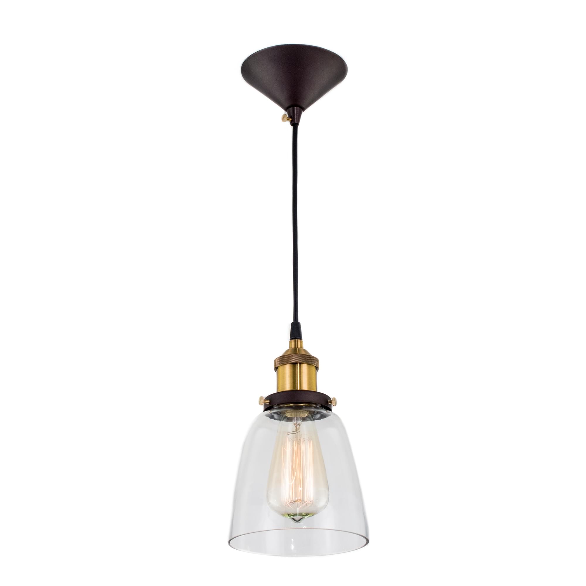 Citilux Эдисон CL450103 Подвесной светильник Бронза Венге арт. 88249