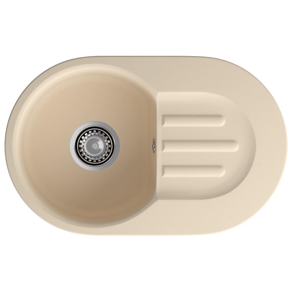 Кухонная мойка GranFest SMART 685L, бежевый арт. 186856
