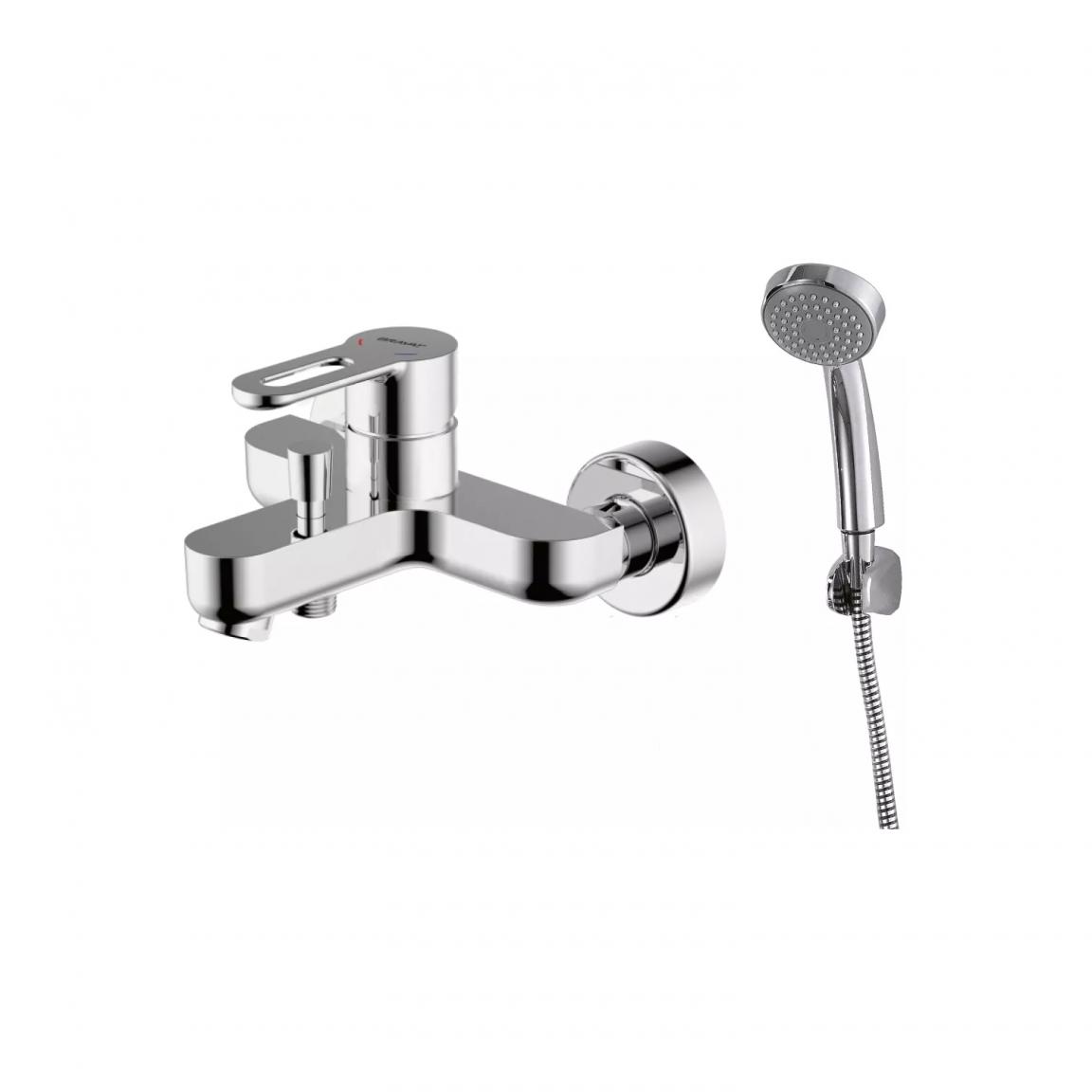 Смеситель для ванны Bravat Stream-D F637163C-B, хром арт. 167440