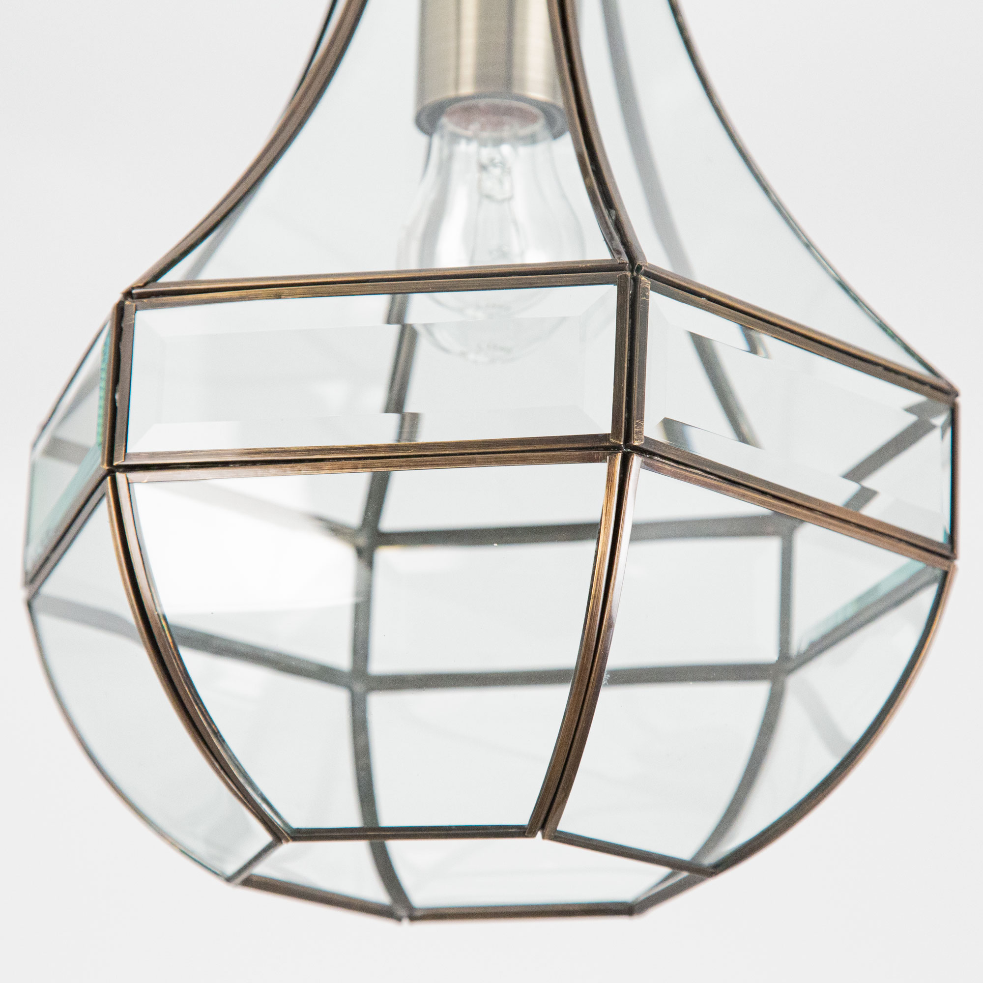 Citilux Гера-1 CL444110 Подвесной светильник витражный Бронза арт. 88371