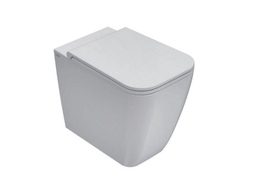 GLOBO STONE Унитаз напольный приставной, 52x36 см, белый арт. 37317