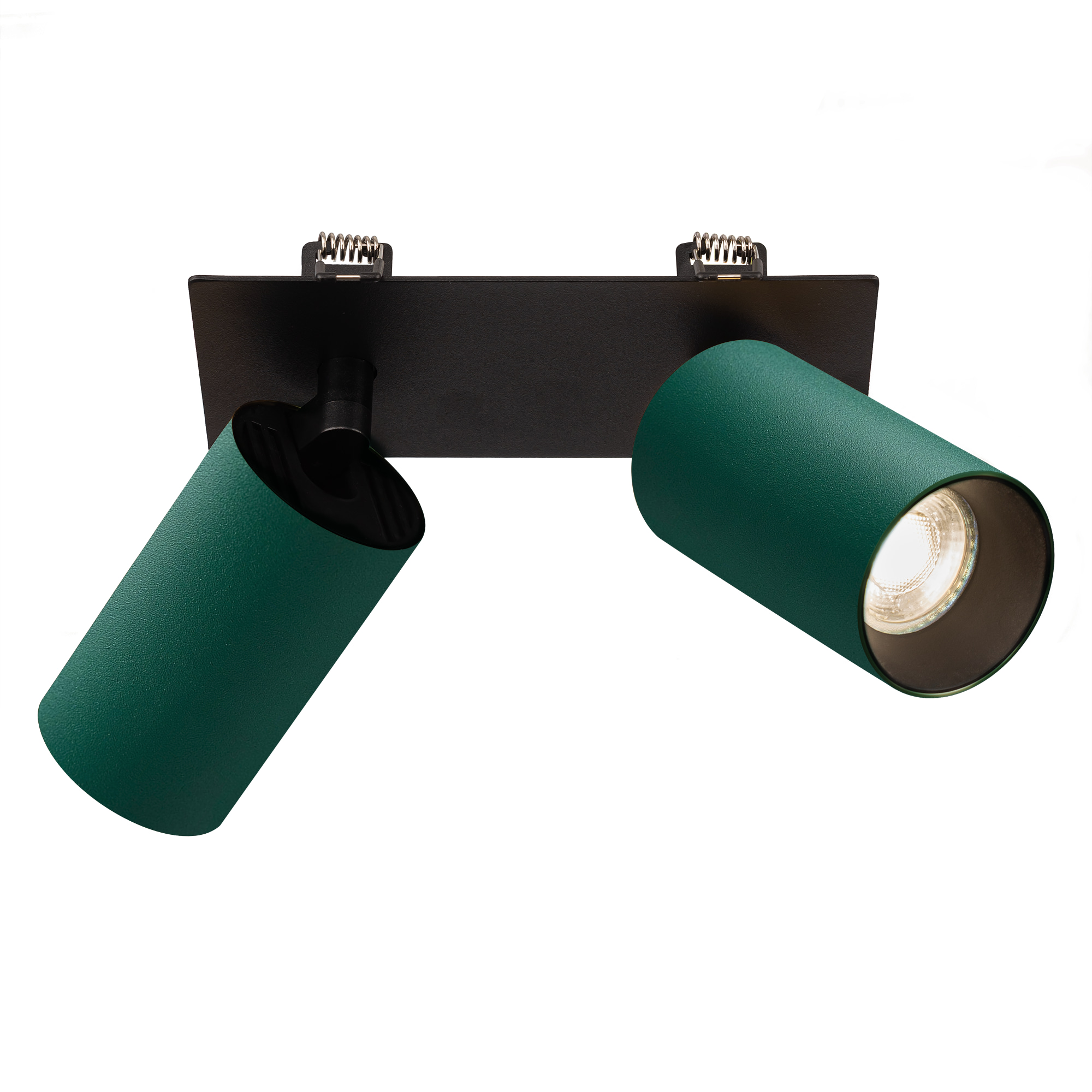 Citilux AXEL CL512D25 Спот поворотный встраиваемый двойной Зелёный арт. 89824