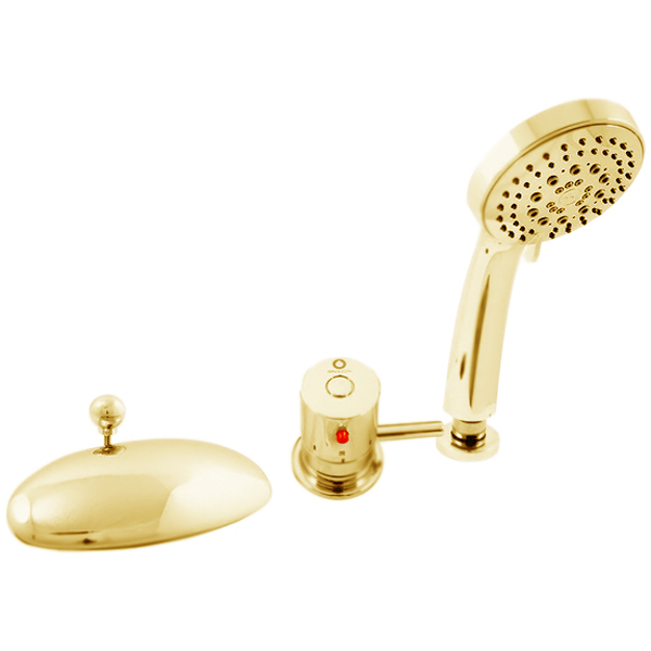 Смеситель на борт ванны Rav Slezak Dunaj Termostat DT270.5SZ арт. 166497