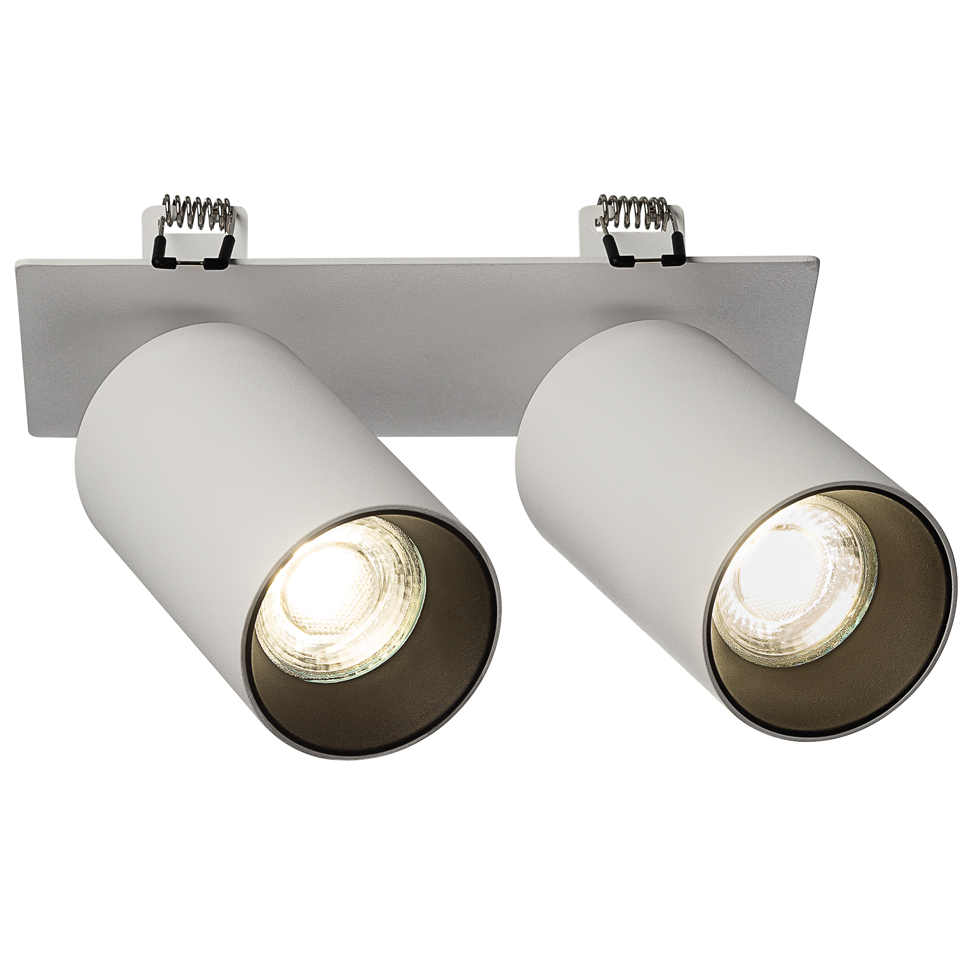 Citilux AXEL CL512D20 Спот поворотный встраиваемый двойной Белый арт. 89820