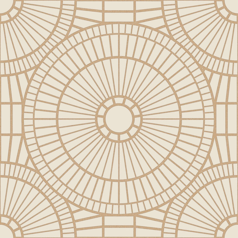 Керамогранит MOOOI NESTING ROOM DEC.LIBR. OWL GOLD NAT R60X60 арт. 87546