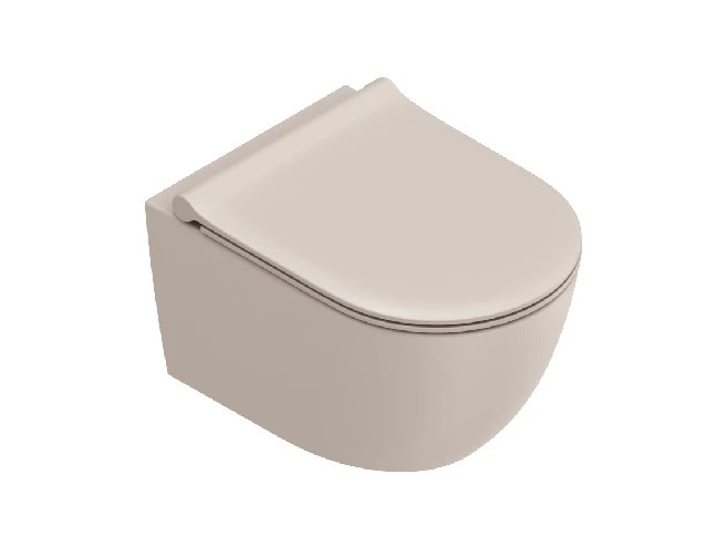 CATALANO SFERA Унитаз подвесной с системой смыва Silentech 2.0, 50×35 см, Seta матовый арт. 89913
