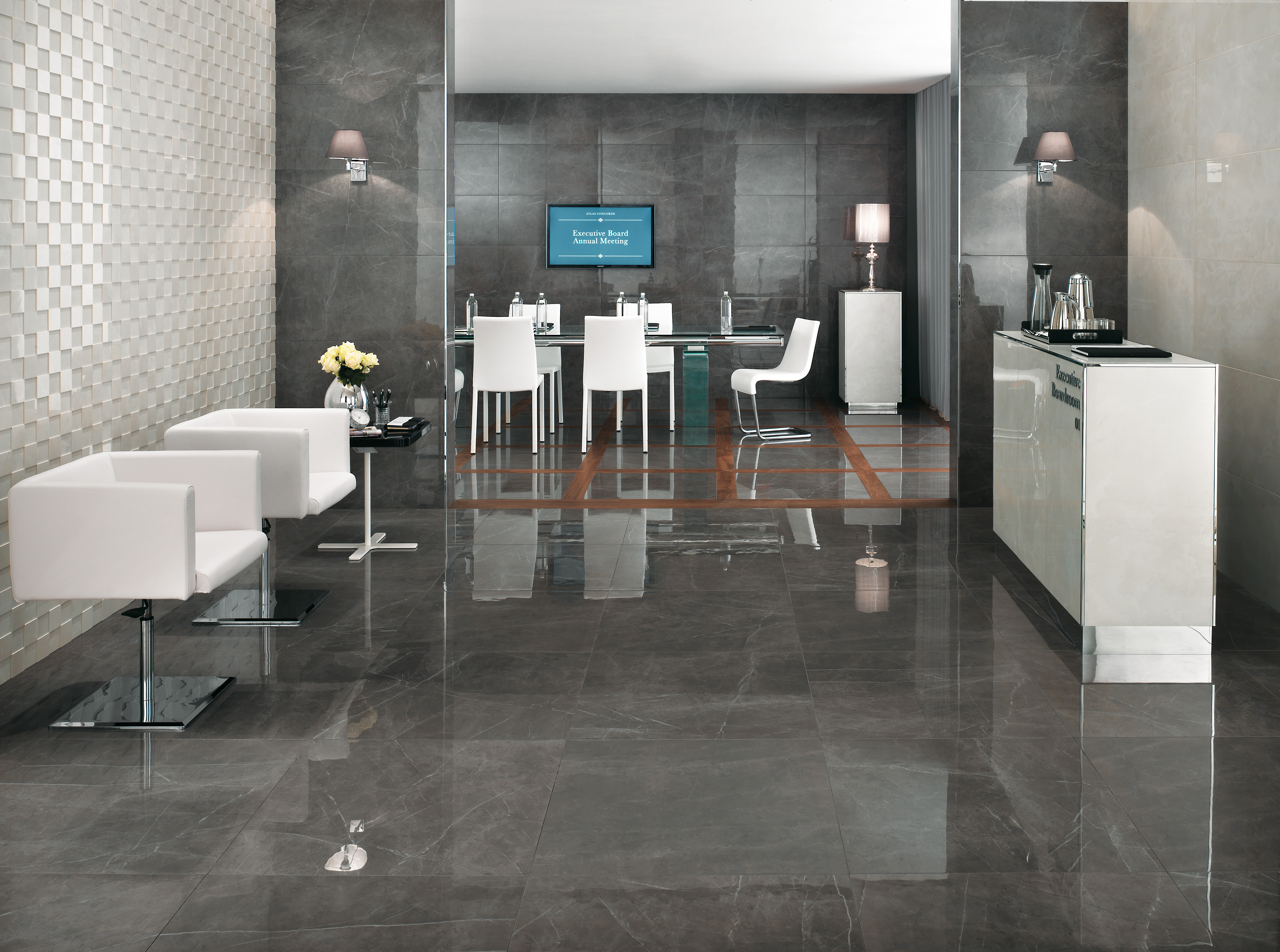 Плитка Marvel Grey Stone 75х75 (1,125 кв.м) арт. 52238