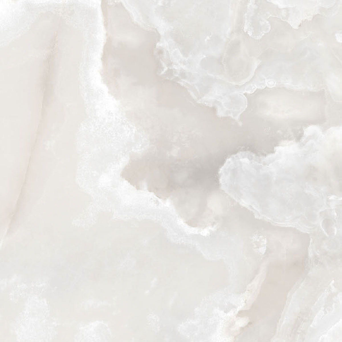 Керамогранит  ONYX&MORE WHITE ONYX GLO 6MM 80x80 RET арт. 84046