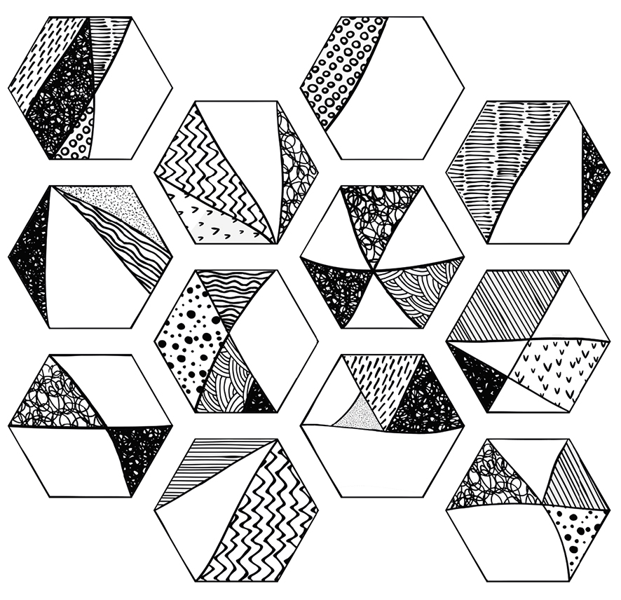Керамогранит COMIC Hexa 23,2x26,7 арт. 122656