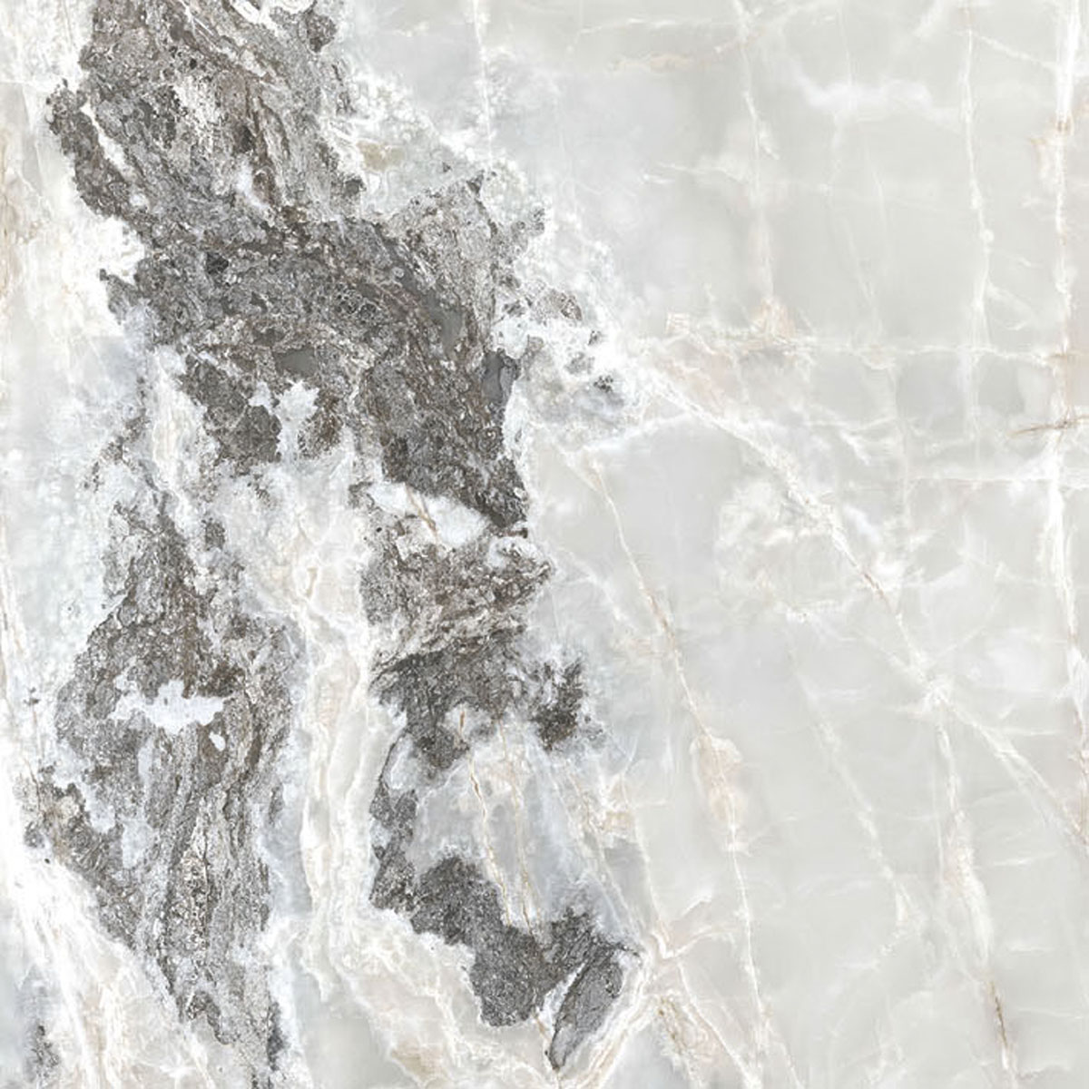 Керамогранит  ONYX&MORE SILVER BLEND SATIN 6MM 80x80 RET арт. 84043