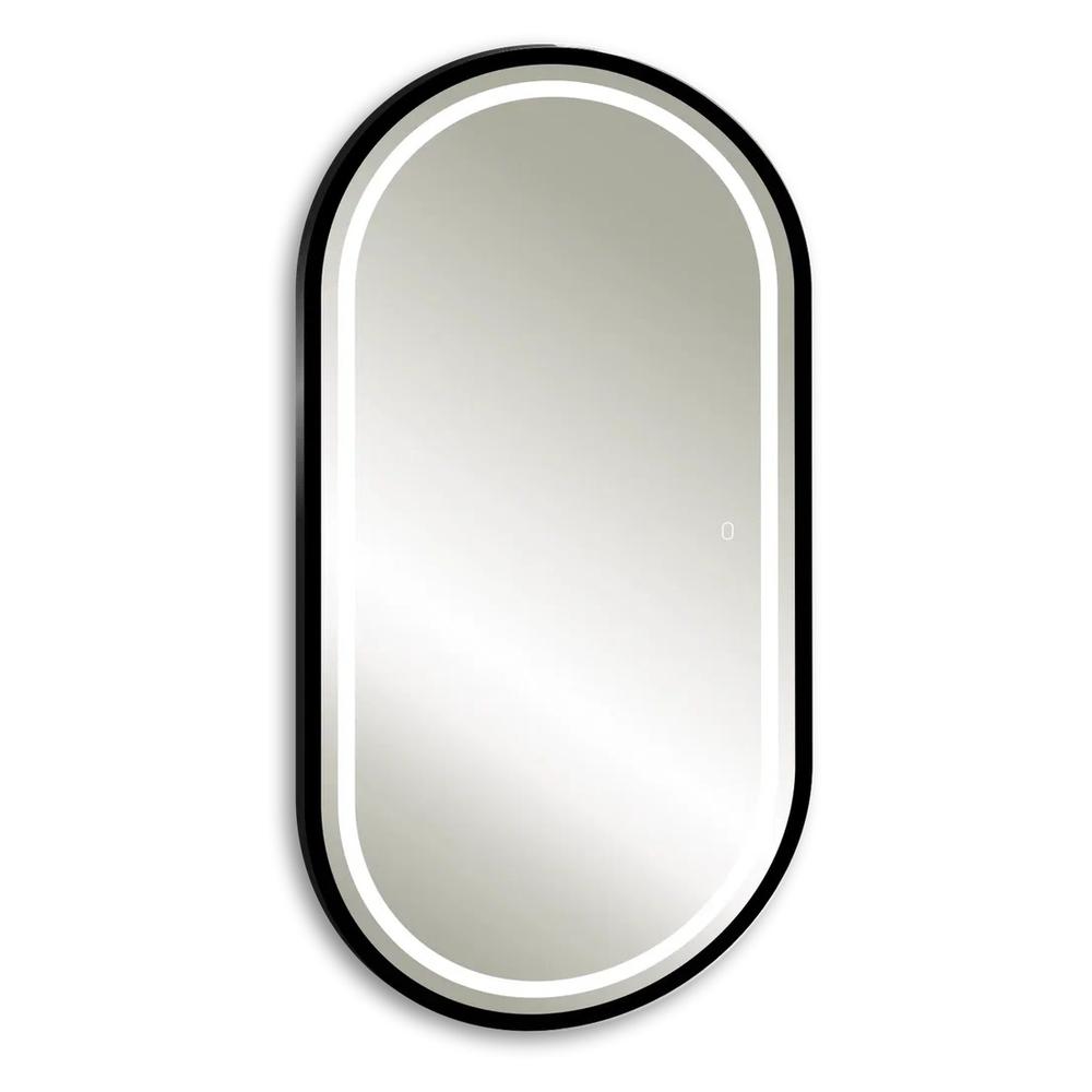 Зеркало Silver Mirrors Виола-лофт 500х1000 (Сенсорный выключатель, рама пластик, гор-вер)  зеркало арт. 178490