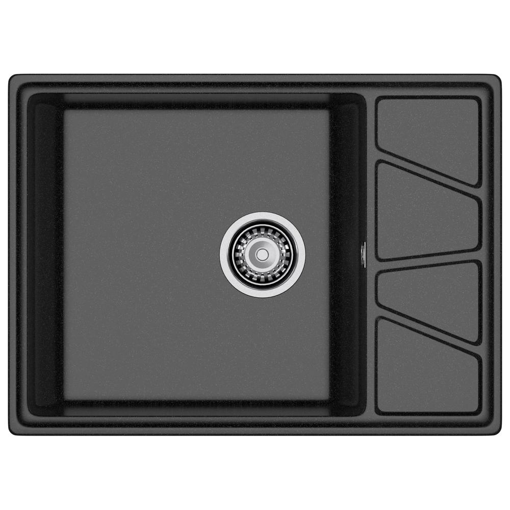 Кухонная мойка GranFest VERTEX 680L, черный арт. 186677