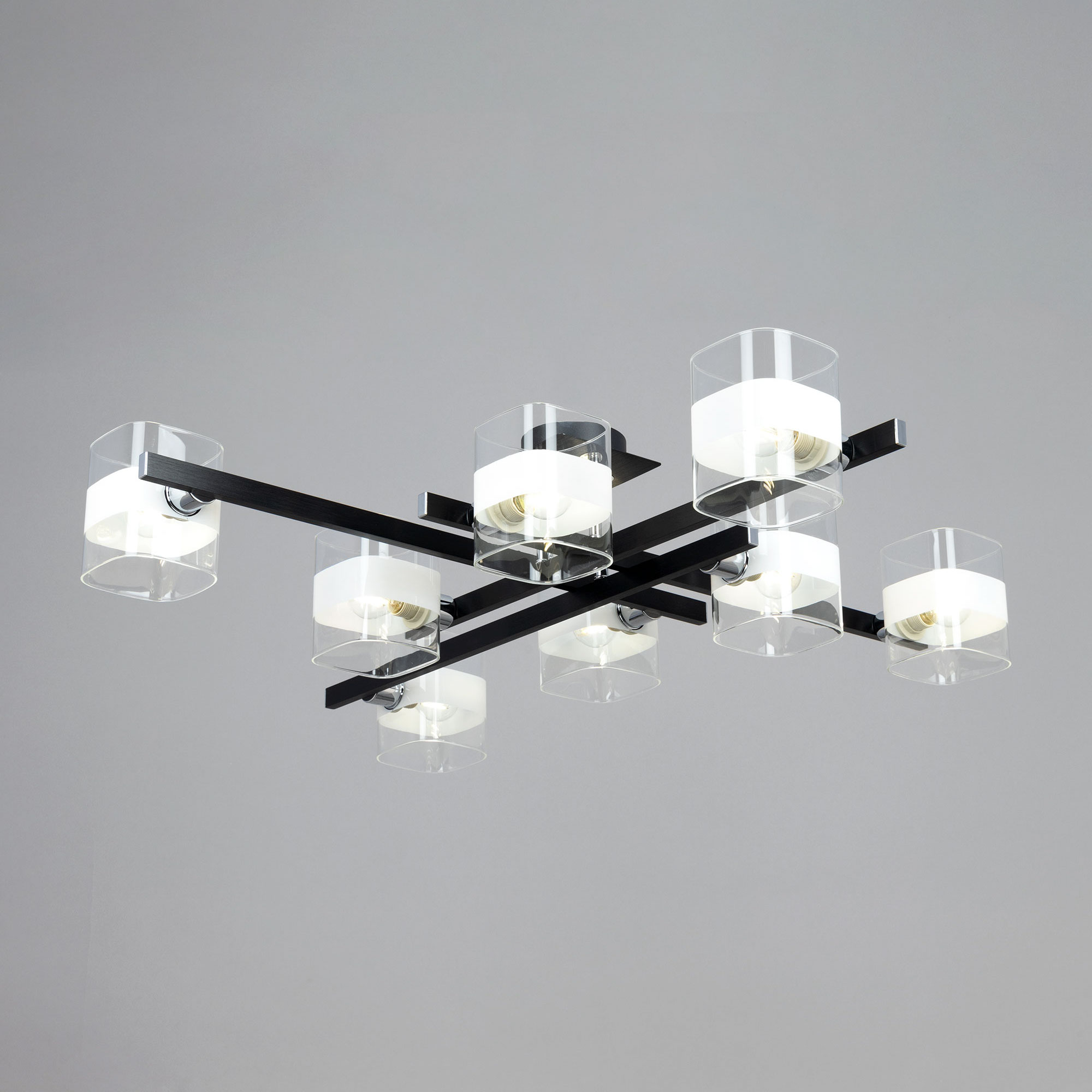 Citilux Вирта CL139282 Люстра потолочная Чёрная арт. 88871
