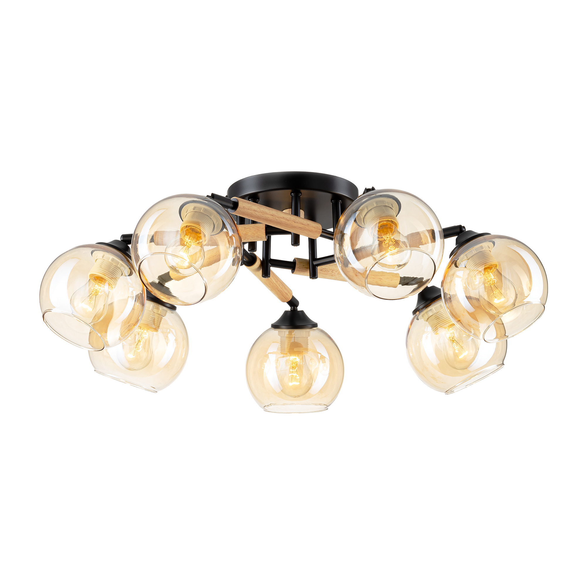 Citilux TIKA CL133171 Люстра поворотная Чёрная арт. 89444