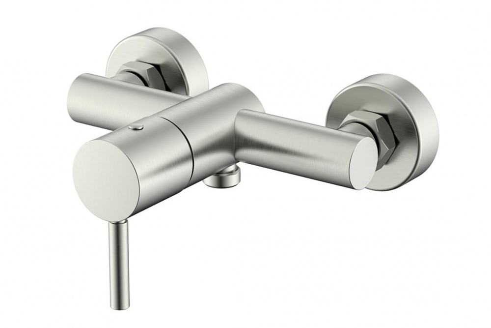 NEMO ROUND Смеситель для душа без душевого гарнитура, BRUSH NICKEL арт. 39673
