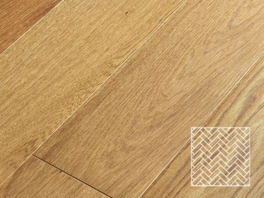 BOMOND WOOD Английская елка 15/3х90х500 Дуб (Смоук, сорт Рустик) арт. 59207