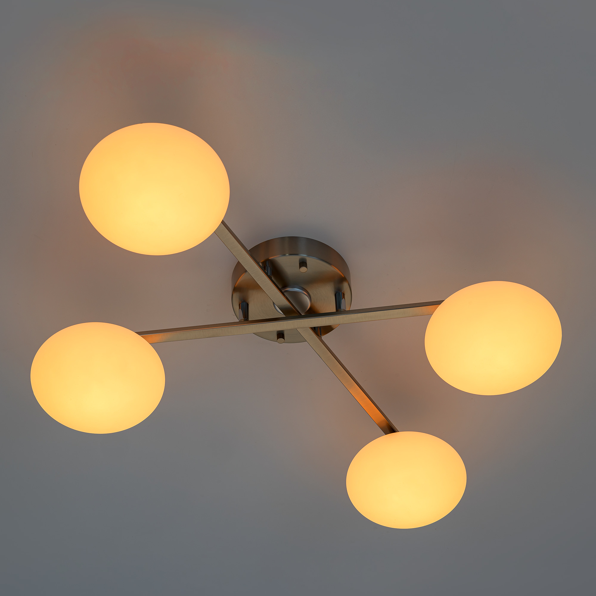 Citilux ATMAN SMART CL226A141 RGB LED Умная люстра Матовый Хром арт. 89433