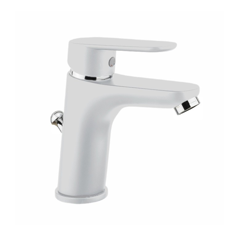 Смеситель для раковины Webert Sax Evolution SE833102740, белый арт. 162253