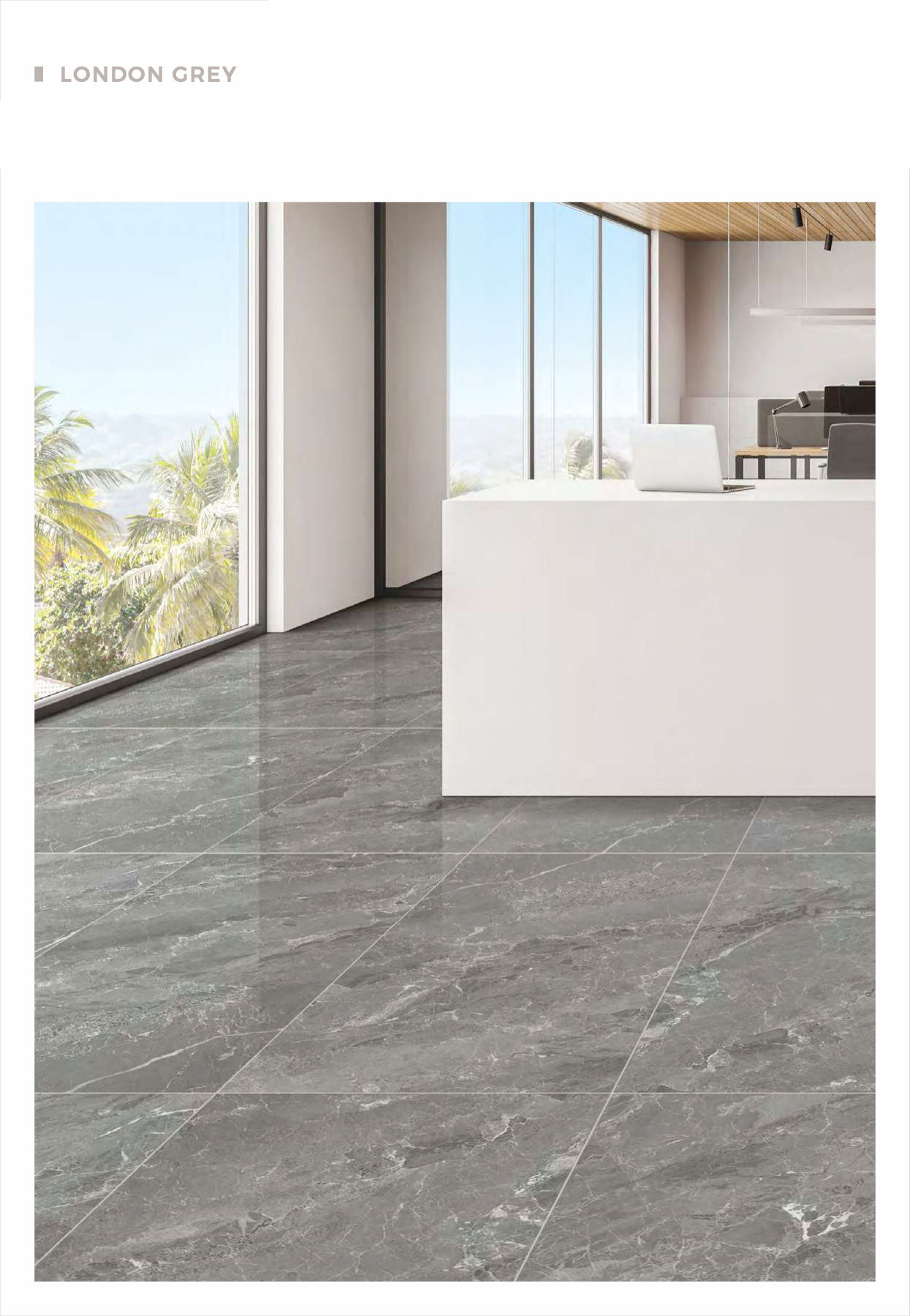 Плитка Artceramic London Grey 60x120 Glossy (1,44 кв.м.) арт. 52136