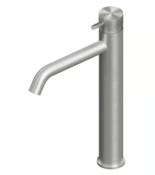 QUADRO DESIGN SOURCE Смеситель для раковины высокий, БЕЗ ДК, AISI316L Brushed Stainless Steel арт. 35812