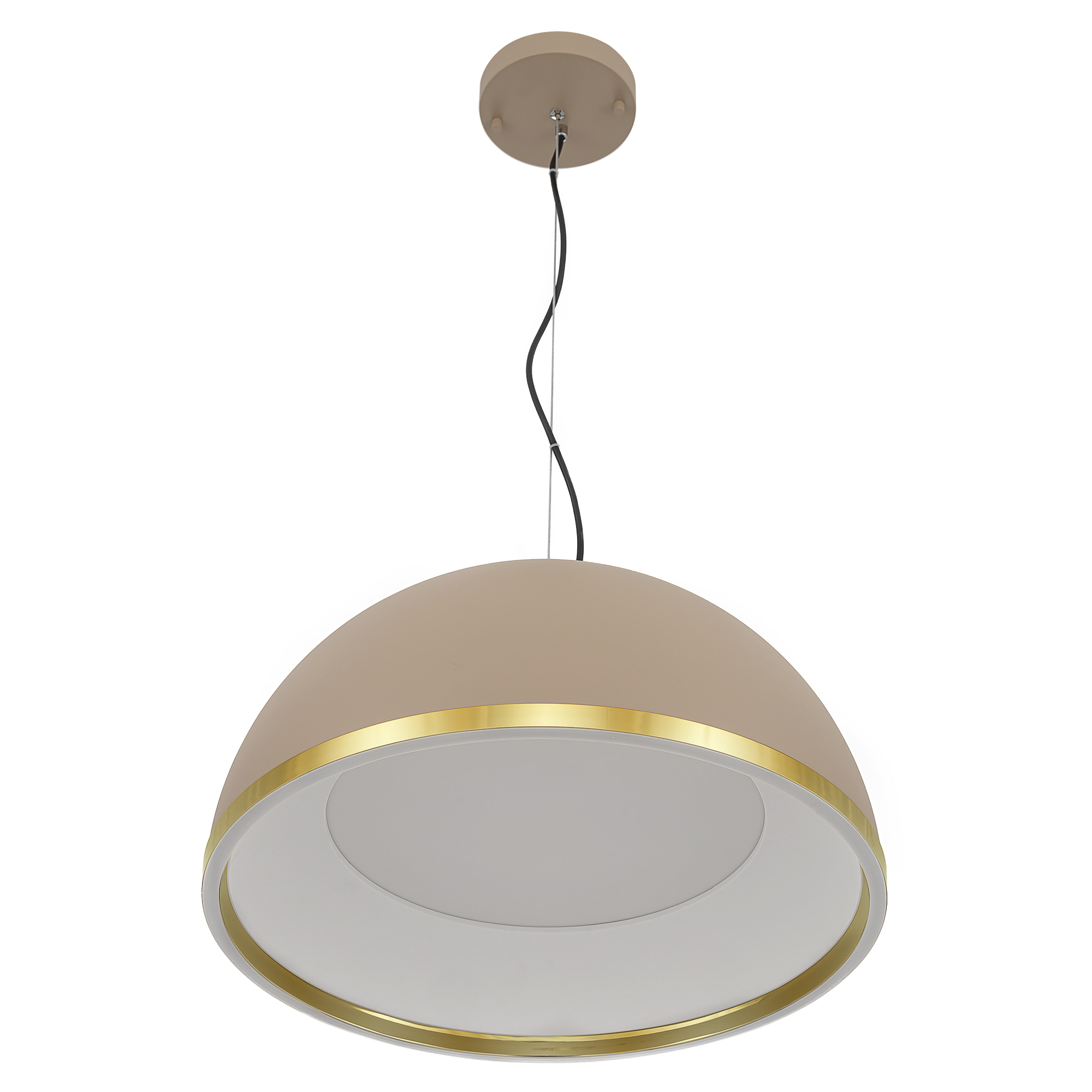 Citilux FLOOM CL736252 Светильник подвесной с пультом Бежевый+Золото арт. 89797