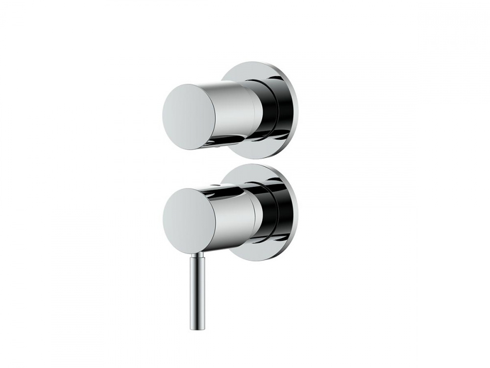 NEMO ROUND Встраиваемый смеситель для душа из стены на 3 потребителя, CHROME PLATED арт. 39535