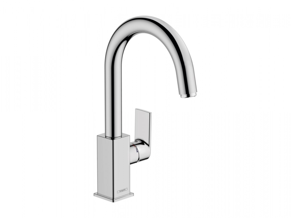 HANSGROHE Vernis Shape Смеситель для раковины, с поворотным изливом, с ДК, Хром арт. 35246