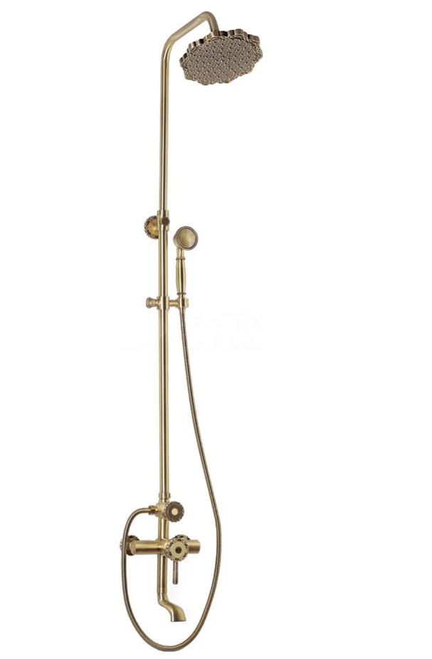 Душевая система Bronze de Luxe WINDSOR 10120F, бронза арт. 191050