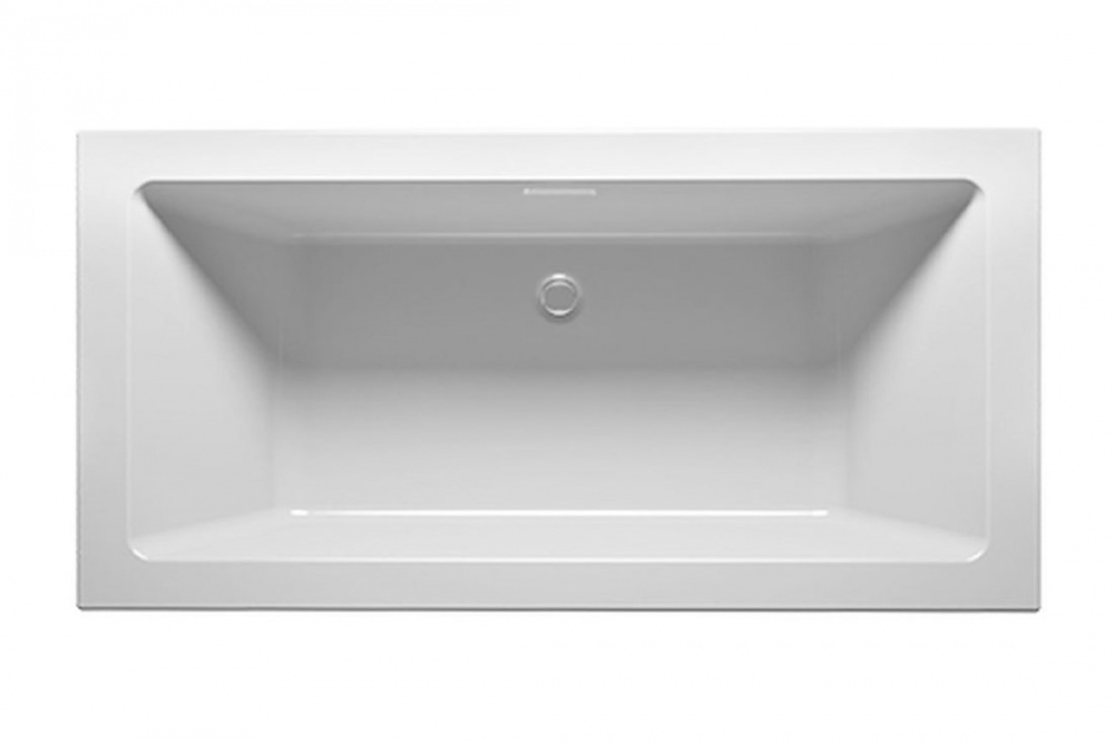 RIHO RETHINK CUBIC VELVET FALL Ванна акриловая прямоугольная 170x75 см, 170 л, белый матовый арт. 32049