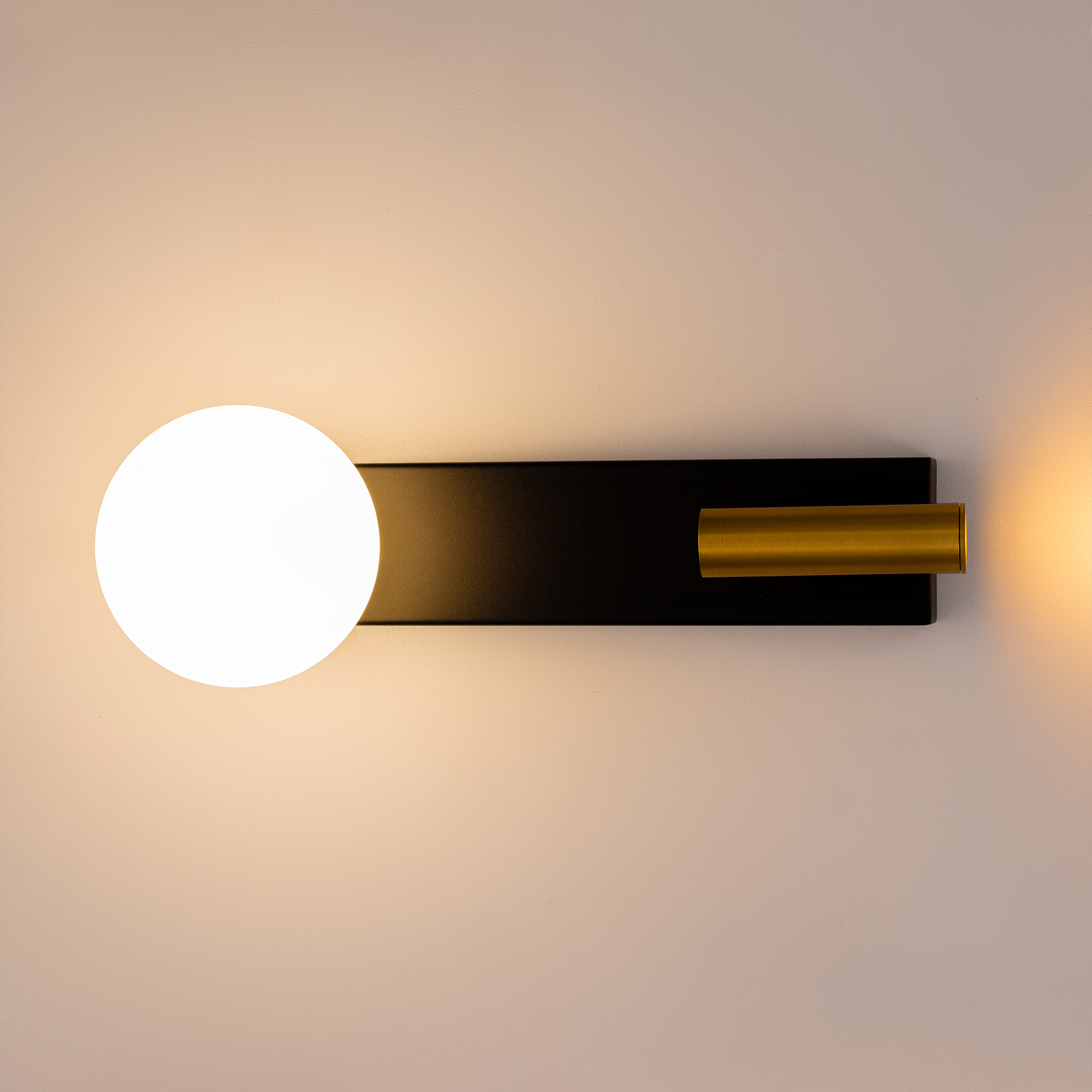 Citilux Декарт CL704451 LED Светильник с выключателем Чёрный+Бронза арт. 89377