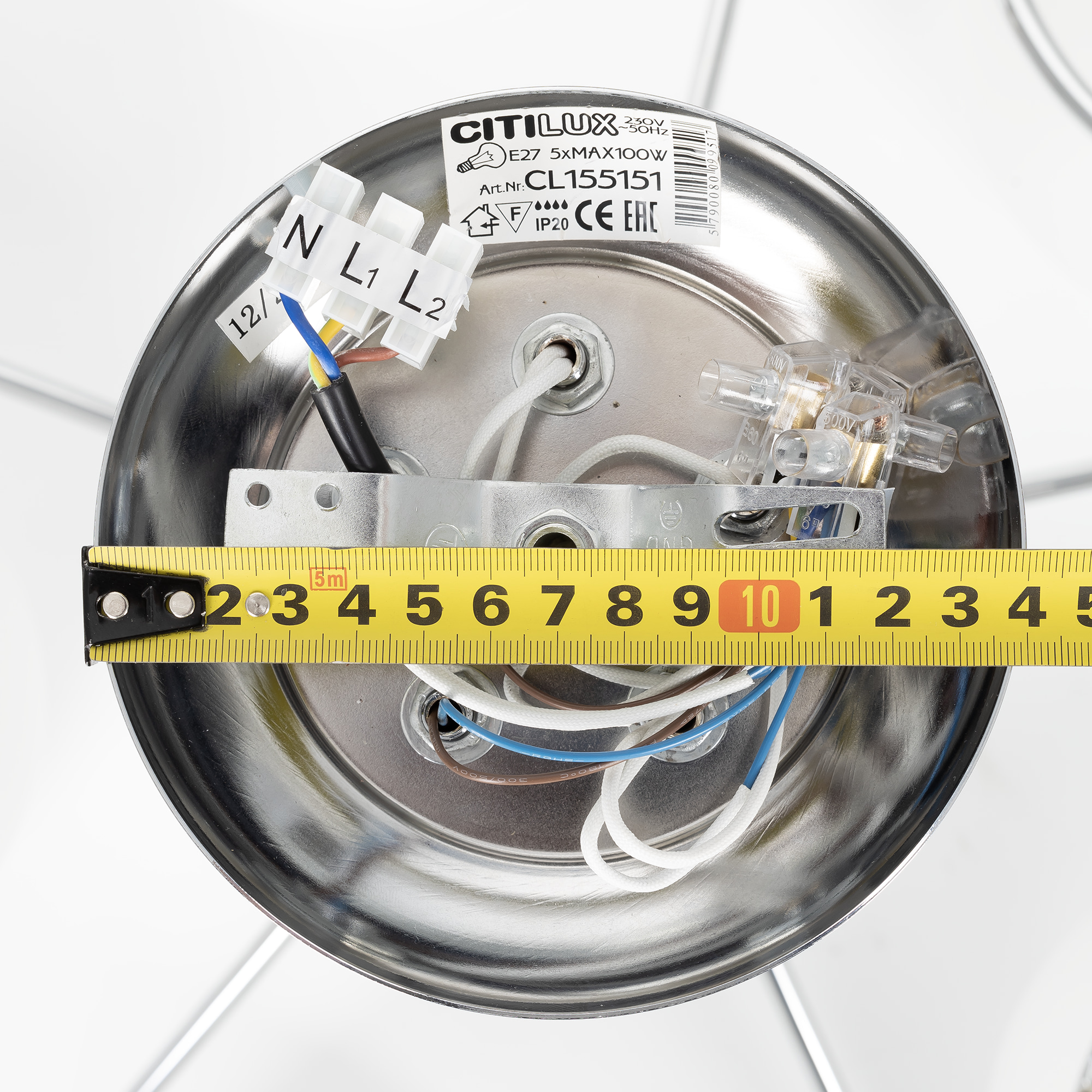 Citilux Лайма CL155151 Люстра потолочная Хром арт. 88268