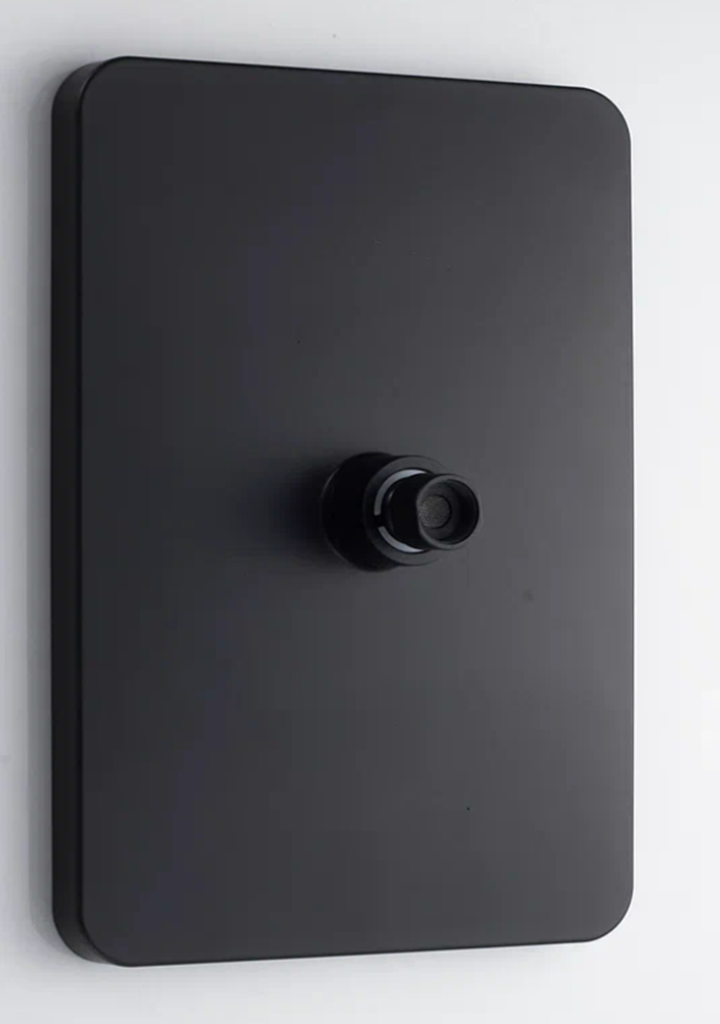 Верхний душ KNOTLOR LA-12/BL, черный арт. 174721