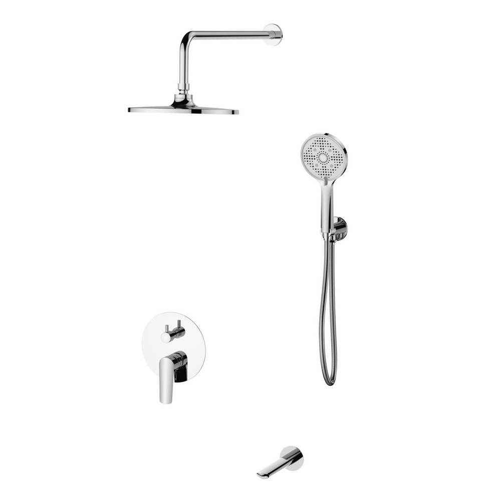 Душевая система встраиваемая ESKO Lagos SET7in1LG, хром арт. 192105