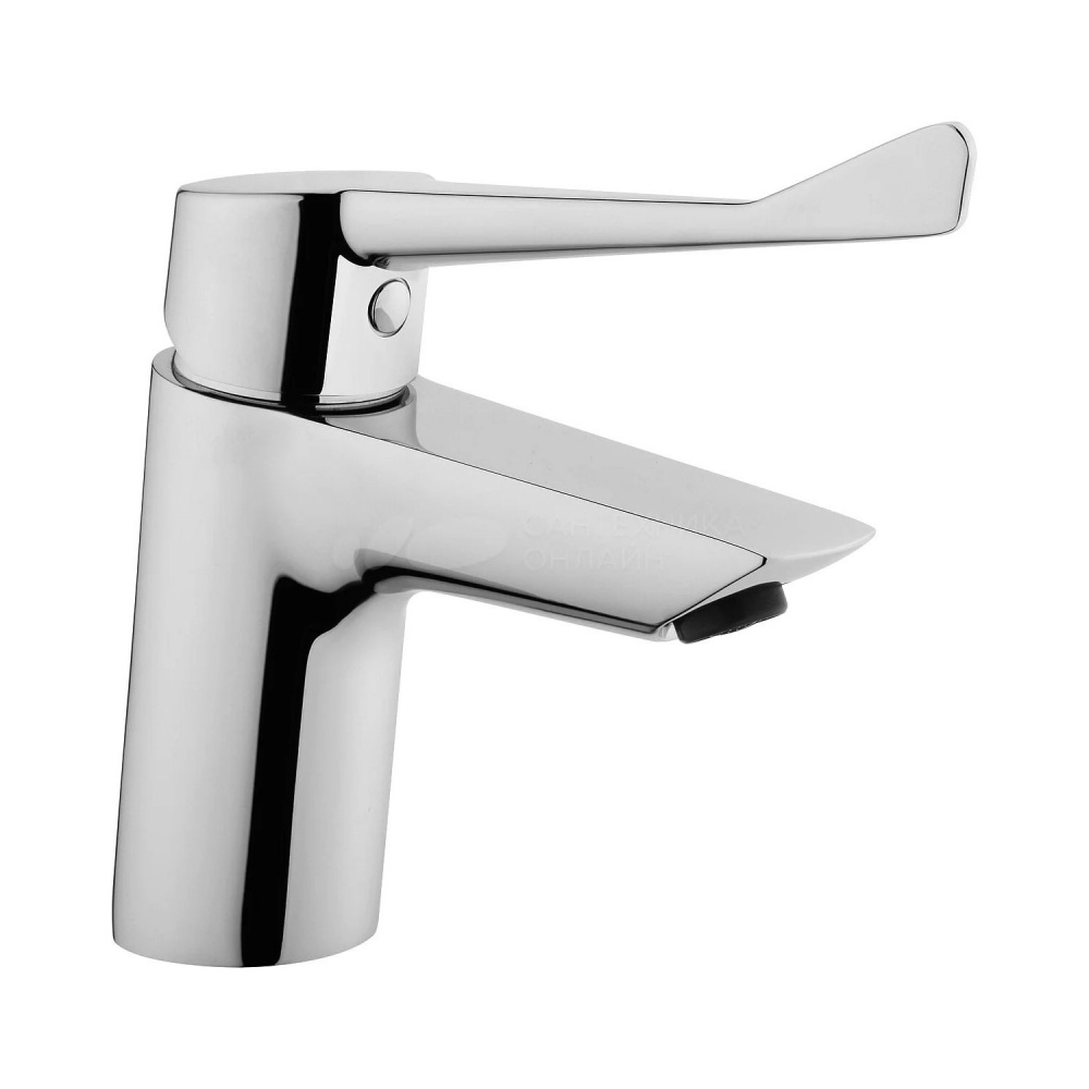 VITRA AquaMed Solid S Смеситель для раковины медицинский, хром арт. 35441