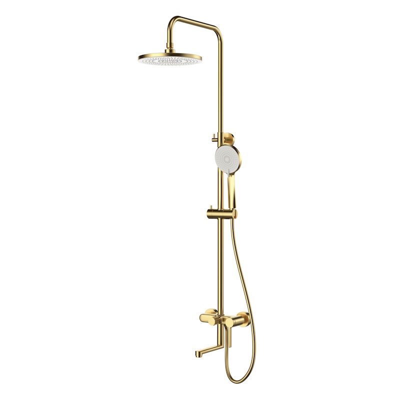 Душевая система Esko Sochi Gold ST260SCGold/ST260SCG, золотой сатин арт. 191741