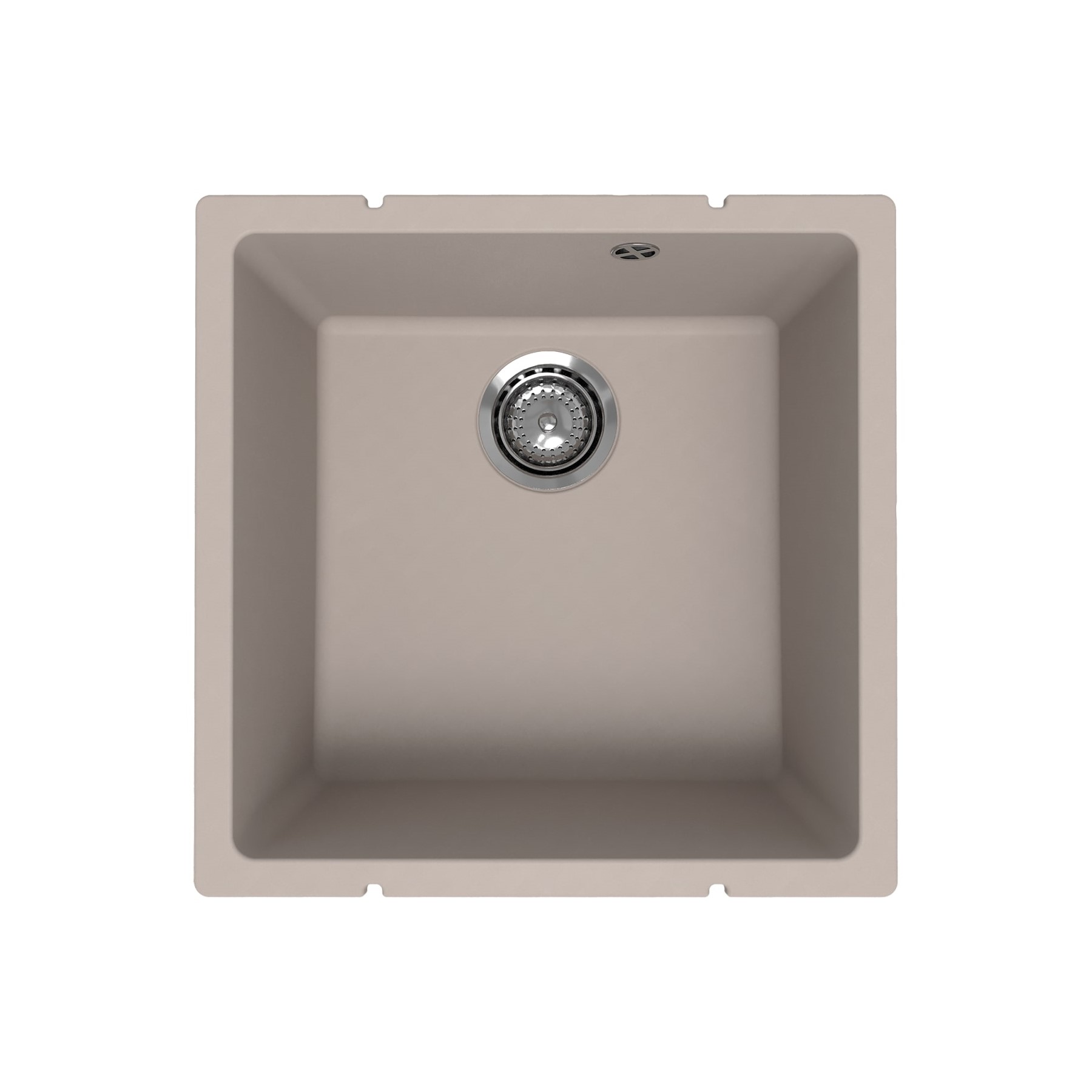 Кухонная мойка Ulgran Quartz Under 400-02, лен арт. 185236