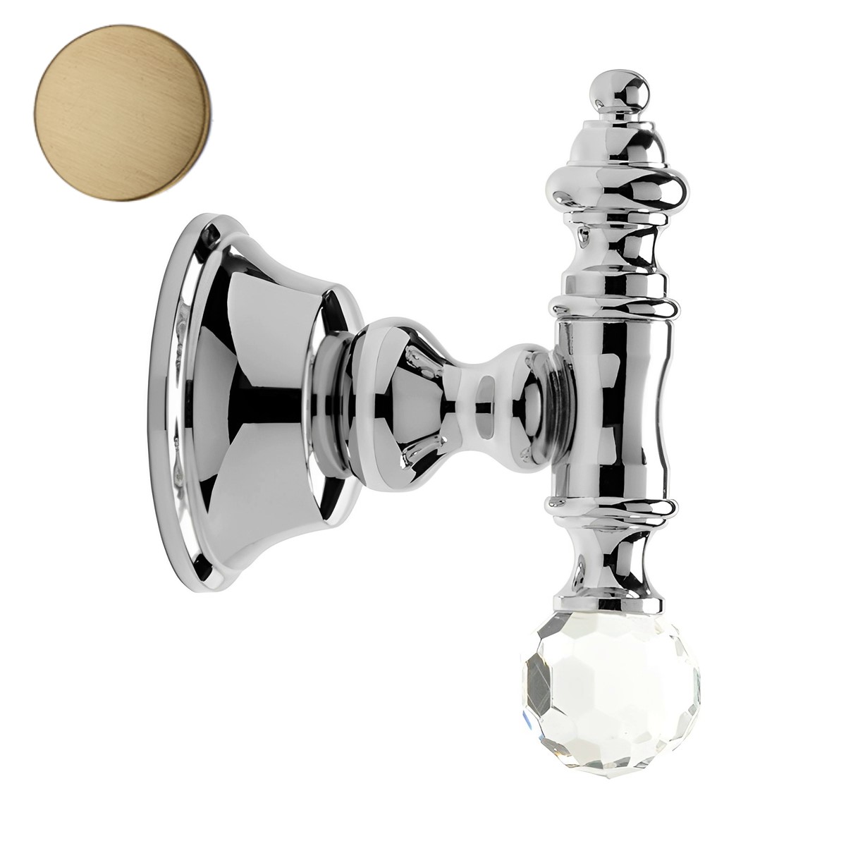 Крючок для ванной Webert Karenina KA500401065, бронза арт. 182596
