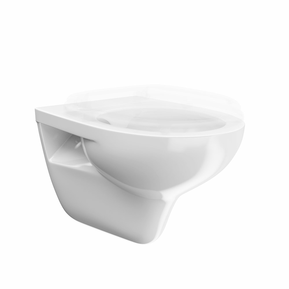 XPRO.wc.02 Унитаз подвесной XPro/Икс-Про безободковый, белый глянцевый арт. 117460